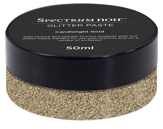 Spectrum Noir Glitter Paste - Candlelight Gold