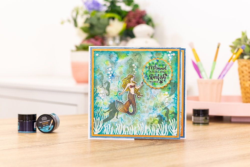 Crafters Companion Photopolymer Stamp - Mermaid Kisses