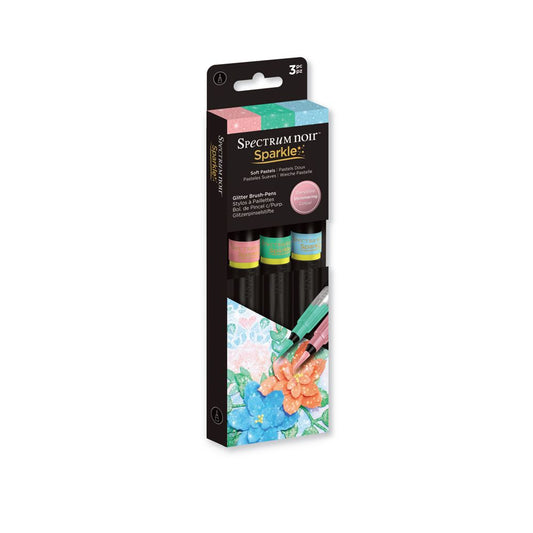 Spectrum Noir Sparkle - Soft Pastels - 3pc Set