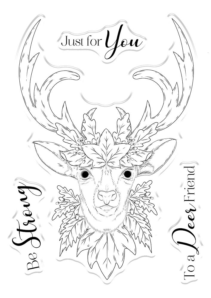 Gemini - Stamp & Die - A Deer Friend