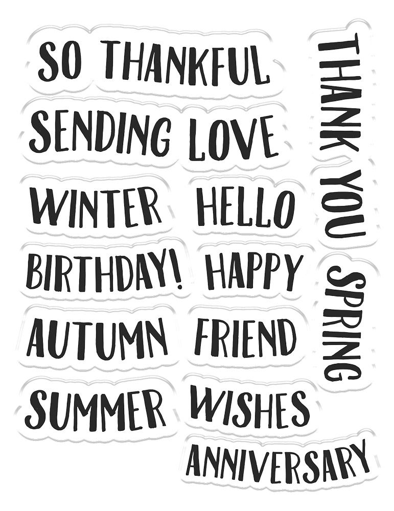 Gemini Stamp & Die - Everyday Phrases