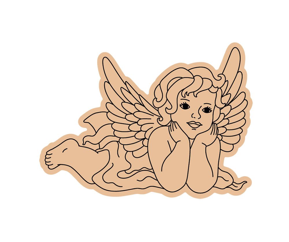 Venetian Grace Stamp and Die – Little Cherub