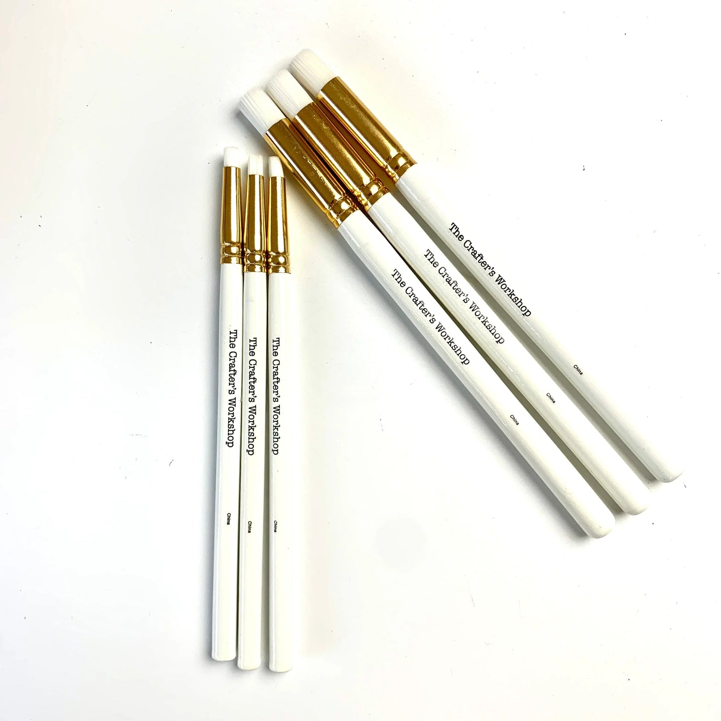 The Crafters Workshop (TCW) Assorted Blending Brushes 6 pieces