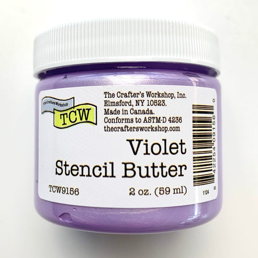 The Crafters Workshop (TCW) Stencil Butter 2 oz - Violet