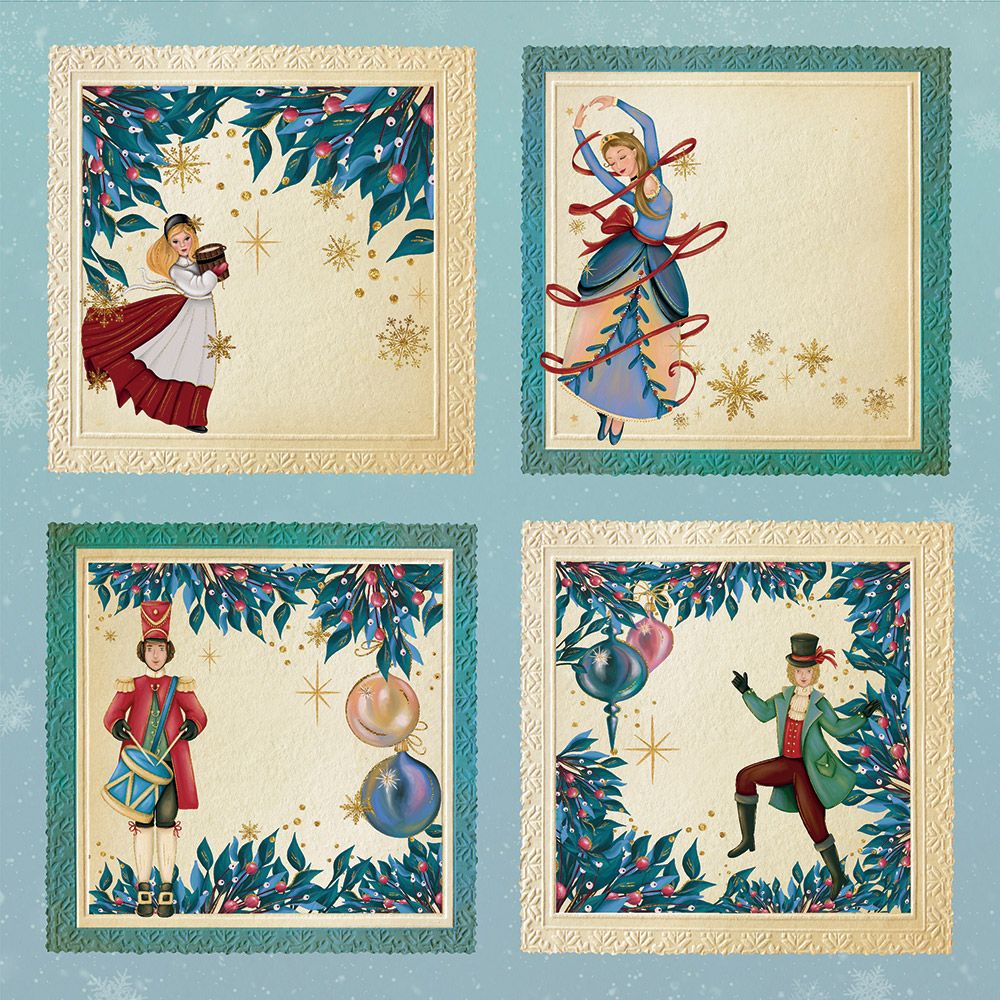 Twelve Days of Christmas - 8" x 8" Topper Pad