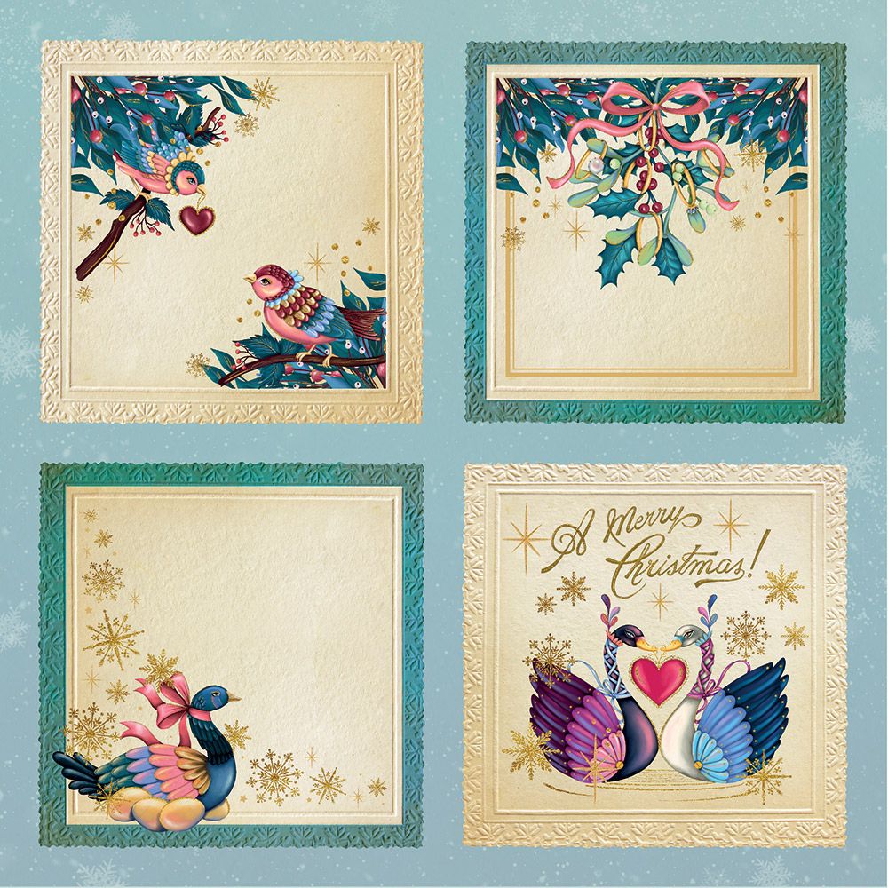 Twelve Days of Christmas - 8" x 8" Topper Pad