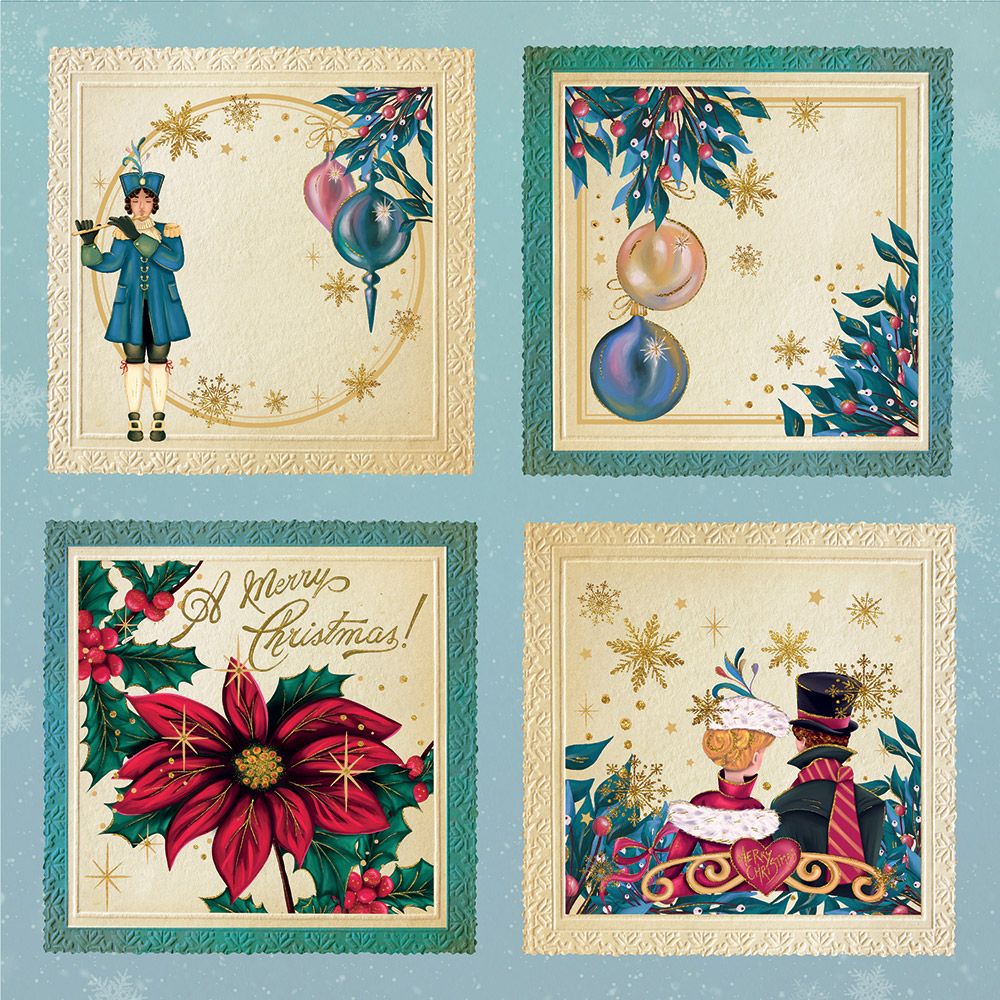 Twelve Days of Christmas - 8" x 8" Topper Pad