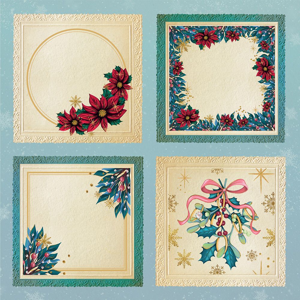 Twelve Days of Christmas - 8" x 8" Topper Pad