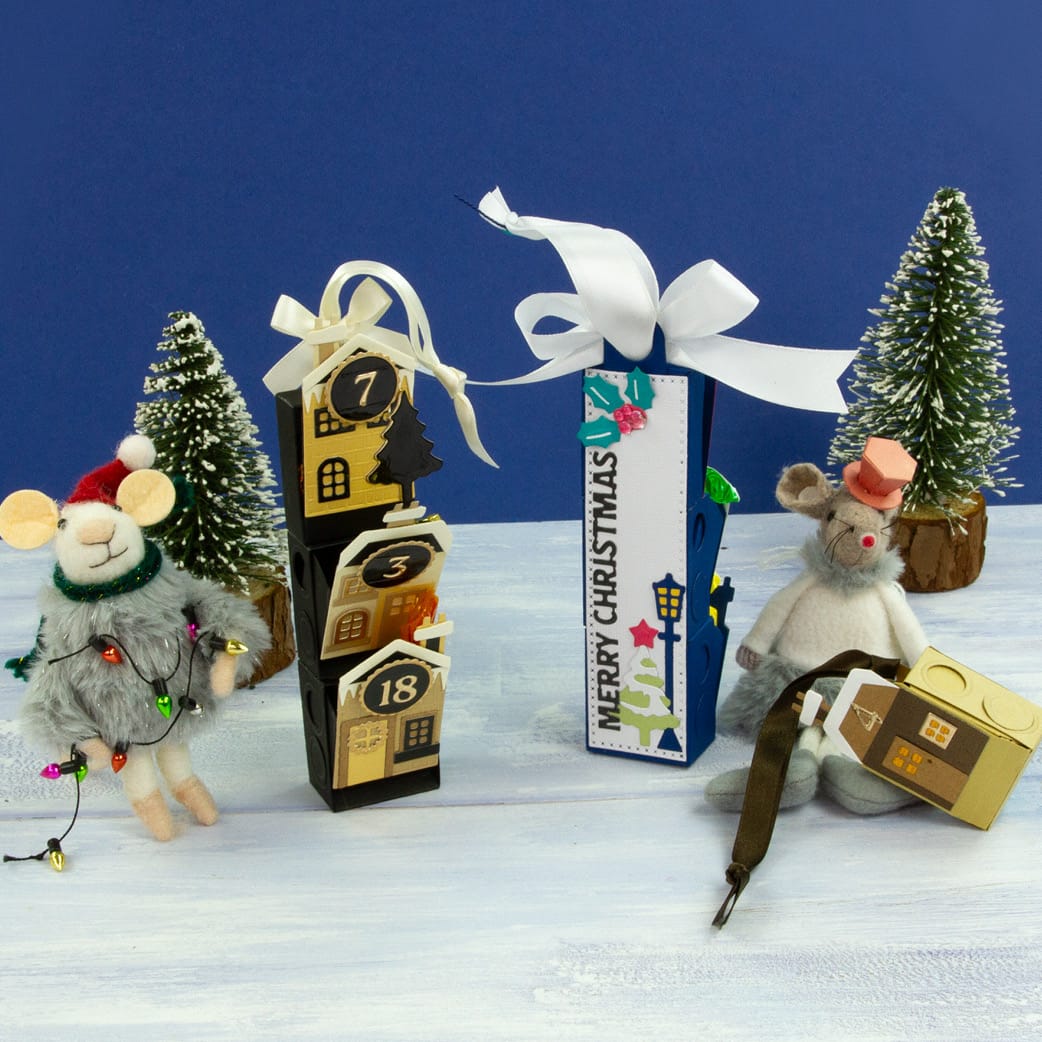 Christmas Street Advent Book Die Set
