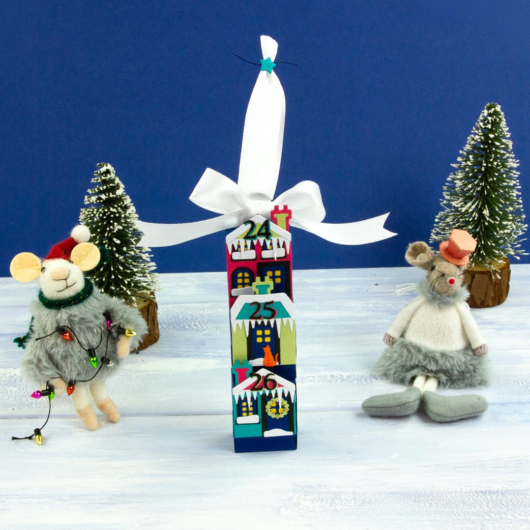 Christmas Street Advent Book Die Set