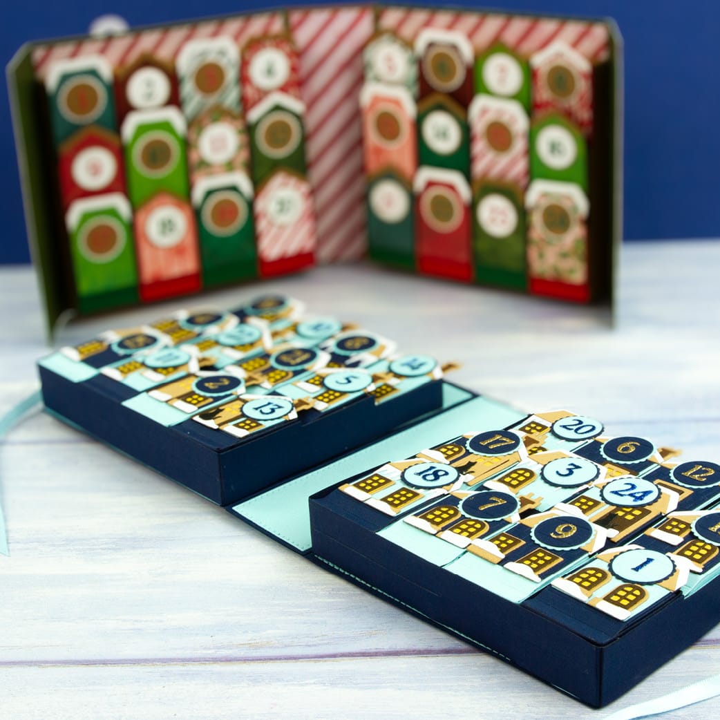 Christmas Street Advent Book Die Set