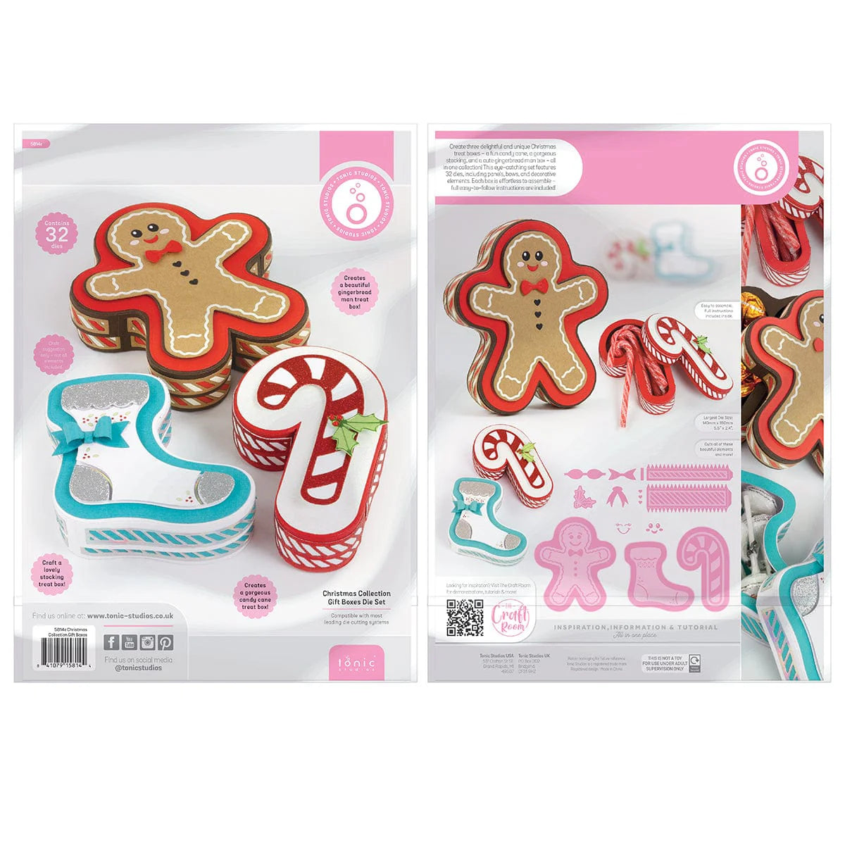 Christmas Collection Gift Boxes Die Set