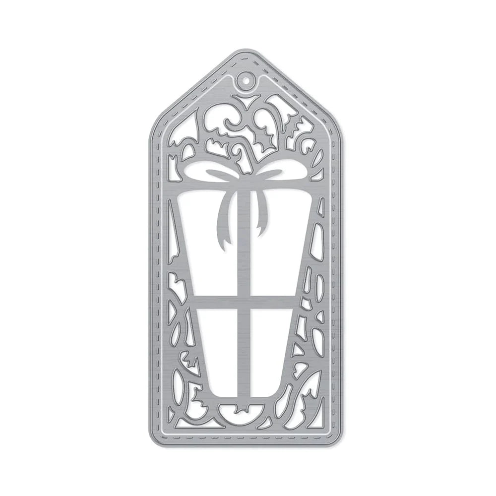 Christmas Present Tag Die Set - 4745E