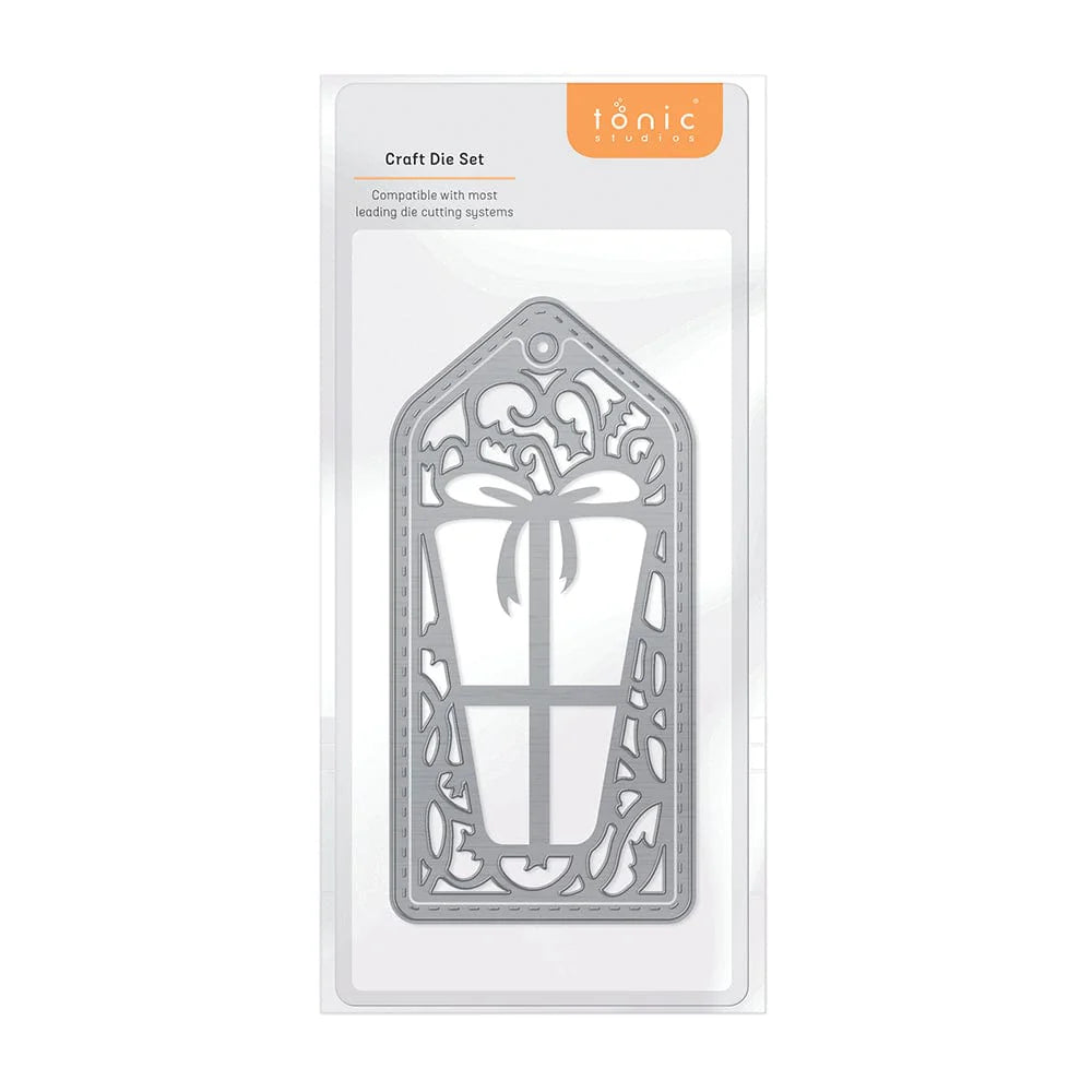 Christmas Present Tag Die Set - 4745E