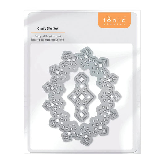 Diamond Swing Ovals Die Set - 4691E