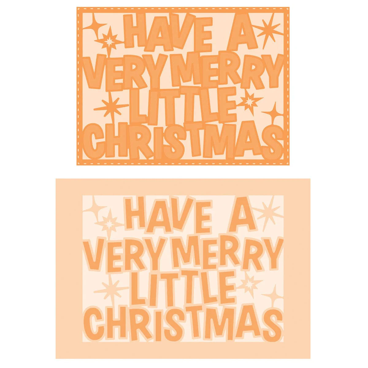 Festive Frames - A Merry Little Christmas Die Set - 5290e