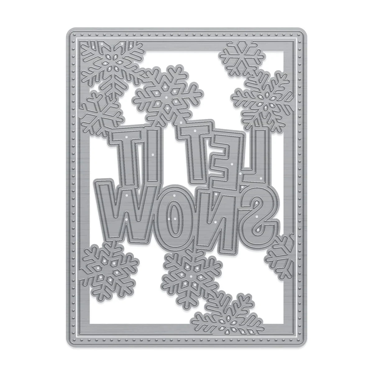 Festive Frames - Let it Snow Die Set - 5291e
