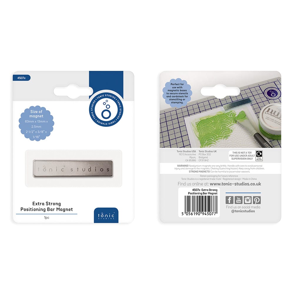 Tonic Studios 2.5" Extra Strong Positioning Bar Magnet