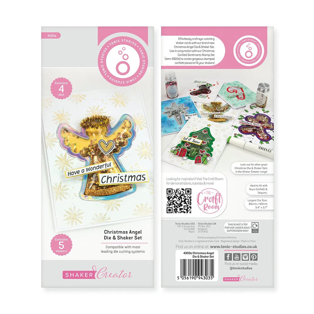 Christmas Angel Shaker Creator Die & Shaker Set - 4303E