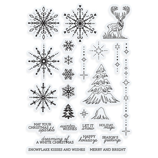 Winter's Veil 6 x 8 Stamp Set