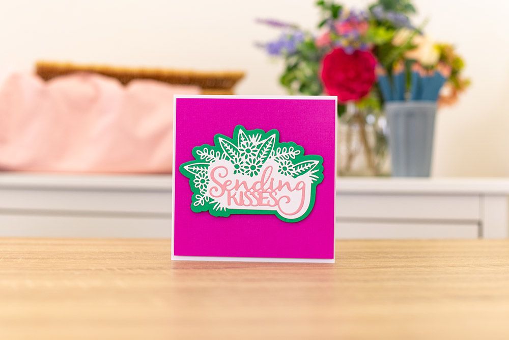 Interchangeable Sentiment Dies - Wild Flowers