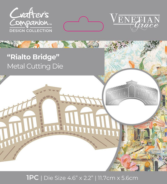 Venetian Grace Metal Die – Rialto Bridge
