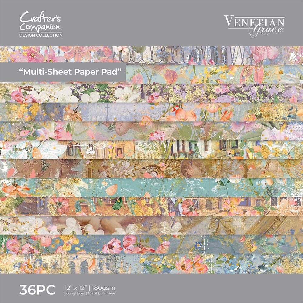 Venetian Grace 12 x 12" Paper Pad