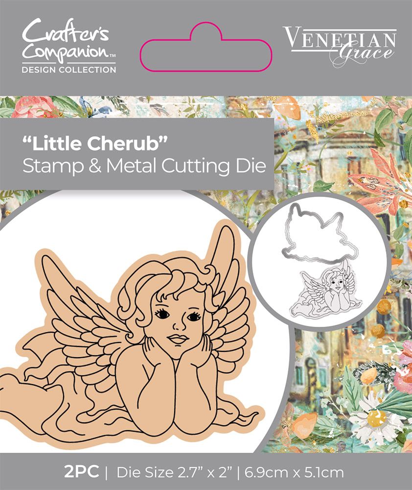 Venetian Grace Stamp and Die – Little Cherub