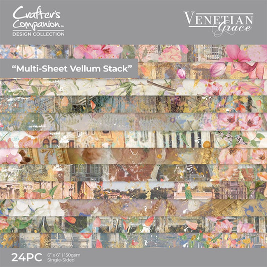 Venetian Grace 6" x 6" Vellum Pad