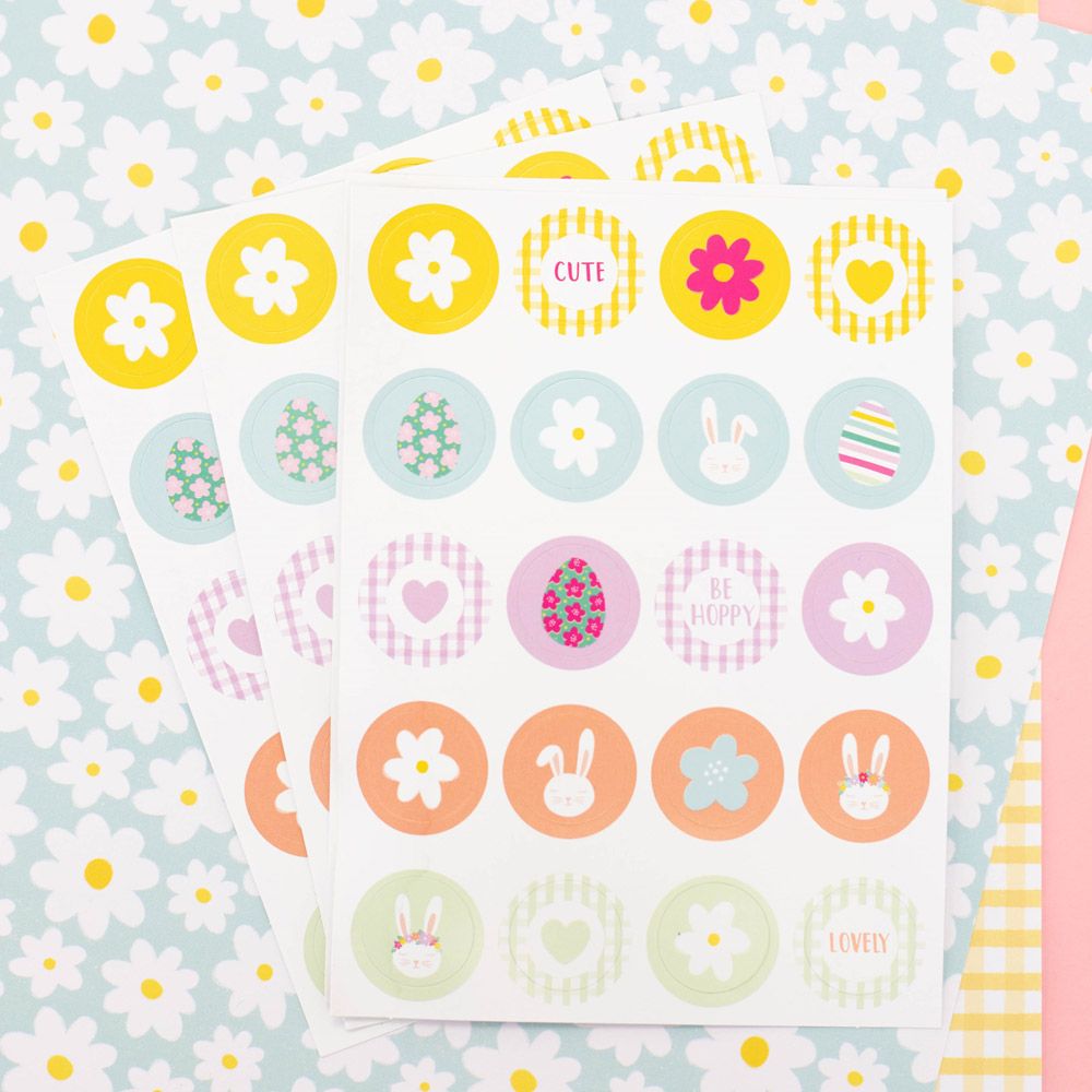 Violet Studio - Mini Stickers - Hoppy Easter - 100pcs