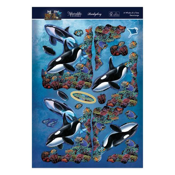 Into the Wild Deco-Large Set - A Whale of a Time