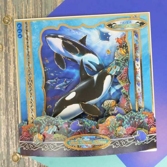 Into the Wild Deco-Large Set - A Whale of a Time