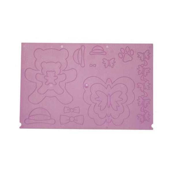 Crafters Companion Ultimate Pro Embossing Board - Teddy Surprise and Butterflies