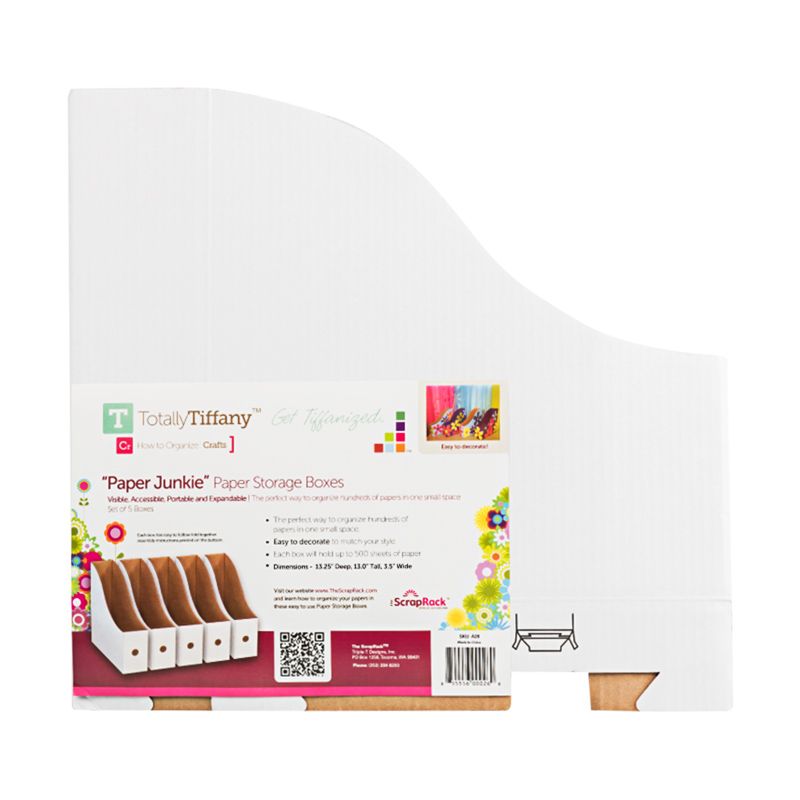 TT - Paper Junkie - Paper Storage Boxes - 5pk