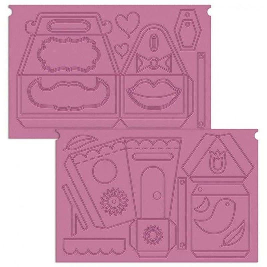 Crafters Companion Sweet Treats Ultimate Pro Embossing Board - Sweet Things