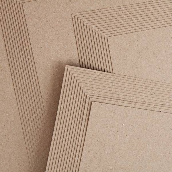 Crafters Companion Kraft Cardstock A4 - Pack of 50