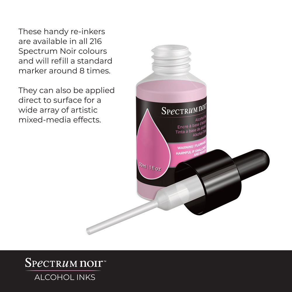 Spectrum Noir Alcohol ReInker - Vintage Pink-AP2