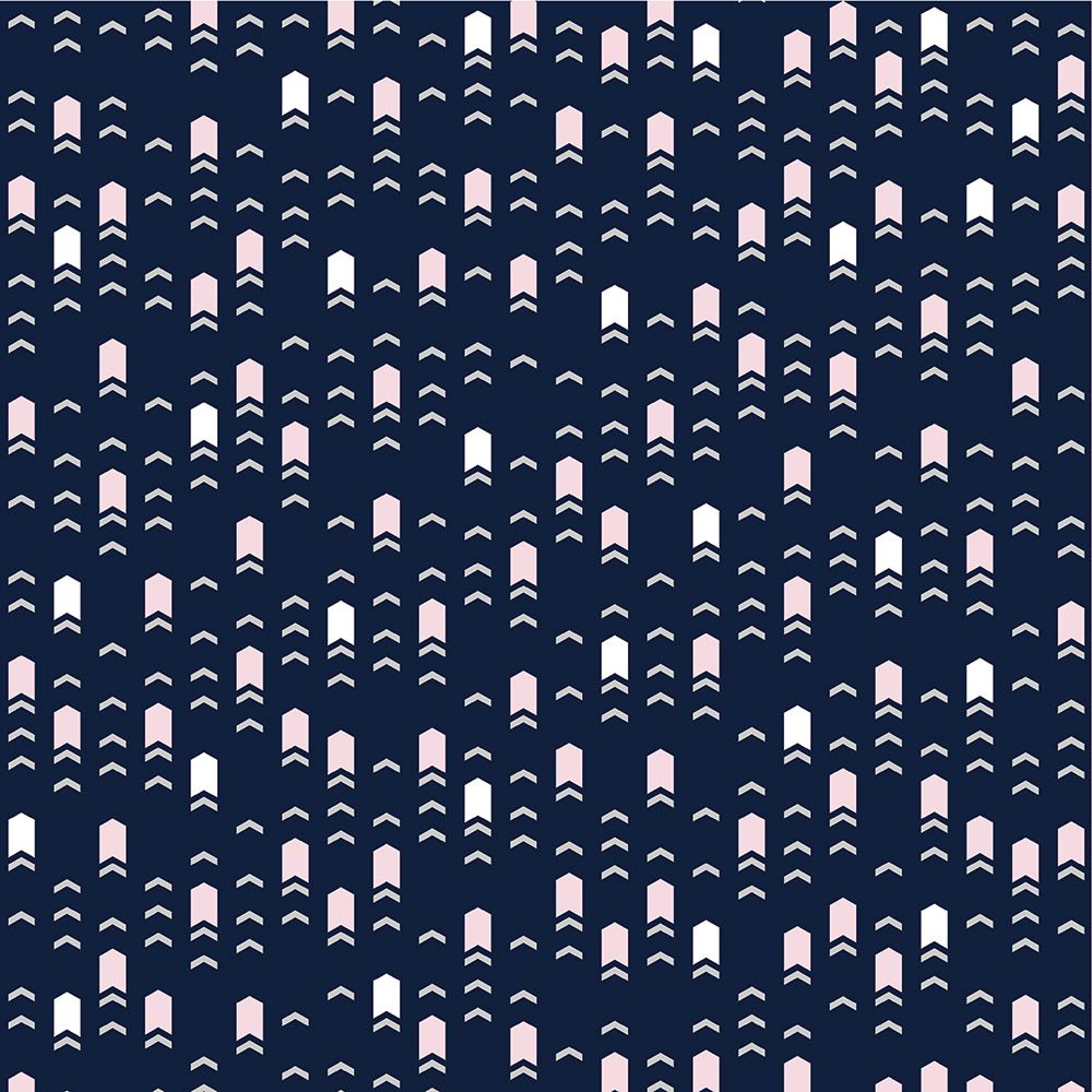 CC- 12"x12" Paper pad - Navy Blush (30 Sheets)