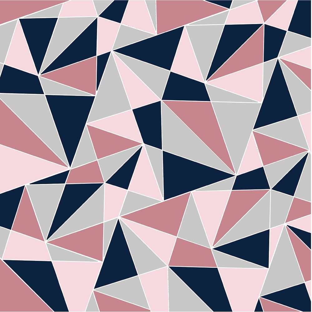 CC- 12"x12" Paper pad - Navy Blush (30 Sheets)