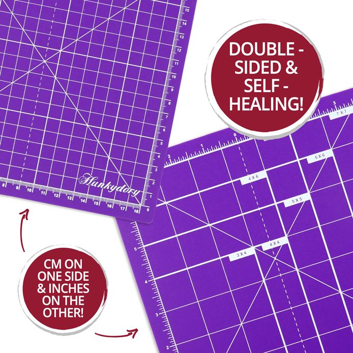 Premier Craft Tools - Double Sided Cutting Mat - 8" x 8"