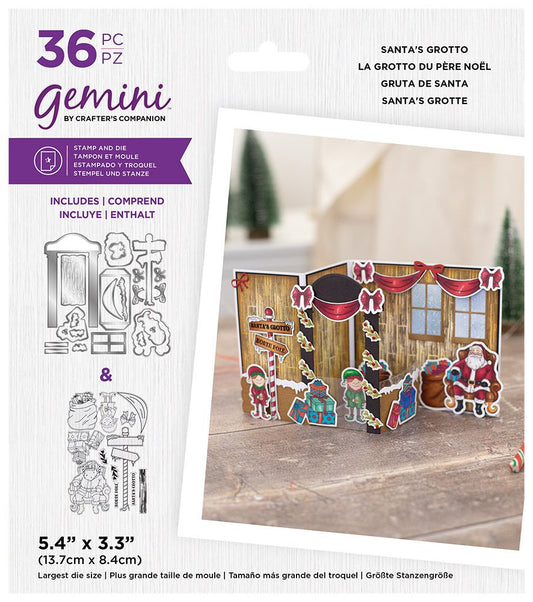 Gemini Christmas 3D Scene Builder - Santas Grotto