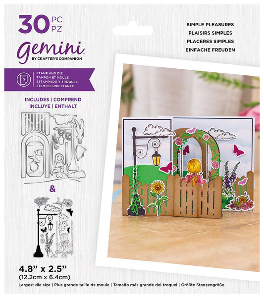 Gemini 3D Scene Builder Stamp and Die - Simple Pleasures