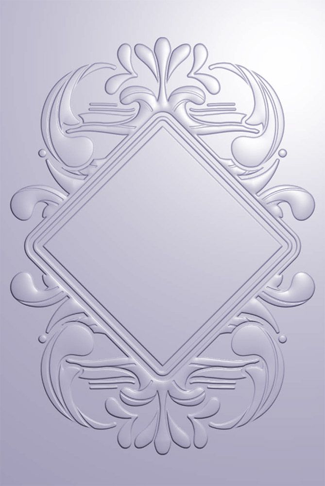 Gemini Frames 3D Embossing Folder and Nesting Dies - Decadent Diamond