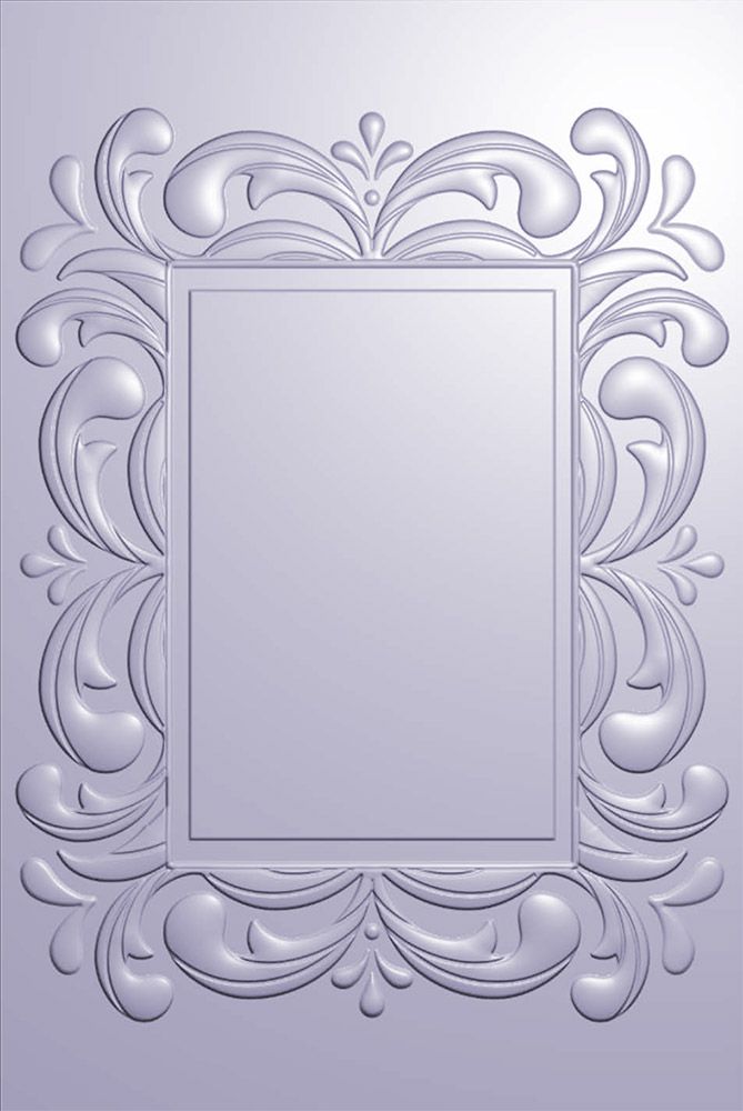 Gemini Frames 3D Embossing Folder and Nesting Dies - Regal Rectangle