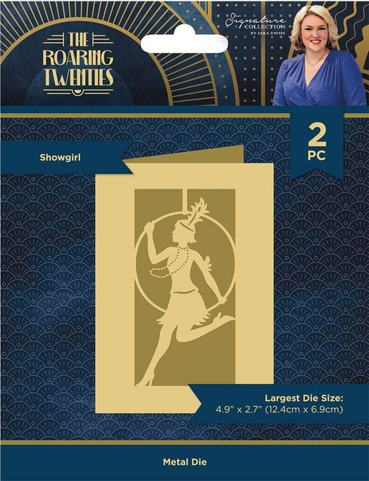 Sara Signature The Roaring 20s Die - Create a Card - Showgirl