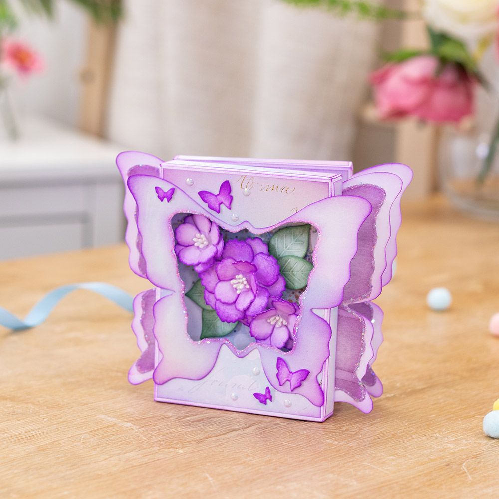 Crafters Companion 3D Template - Butterfly Box