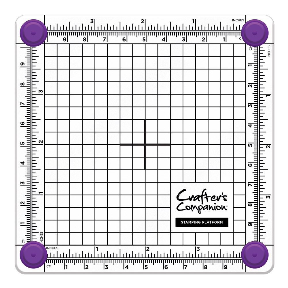 Crafter's Companion 4" x 4" Stamping Platform