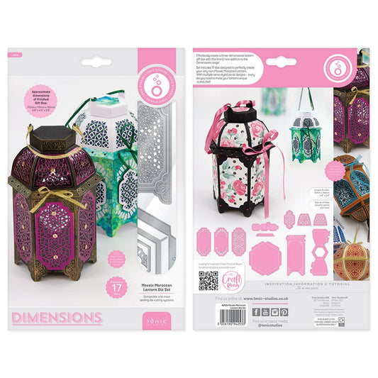 Tonic - Mosaic Moroccan Lantern Die Set