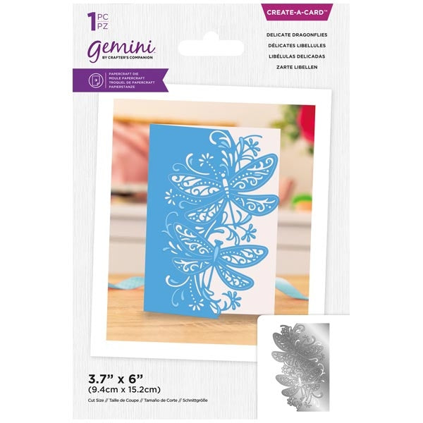 Gemini - Create-A-Card - Delicate Dragonflies