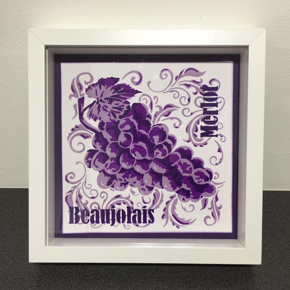 Crafters Companion 3D Layering Stencils - French Vine